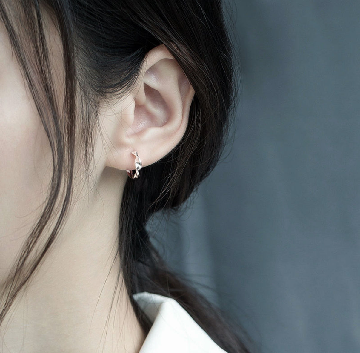 S925莫比烏斯耳環