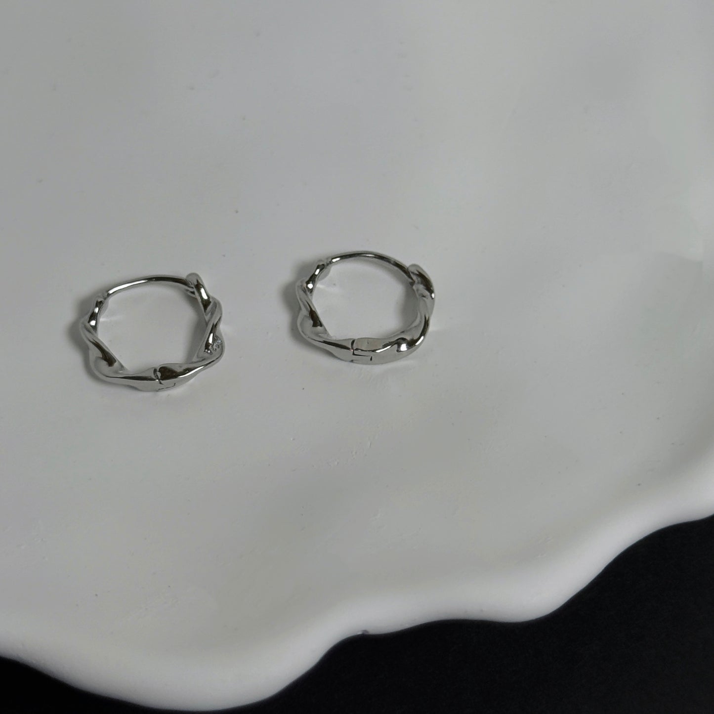 S925莫比烏斯耳環