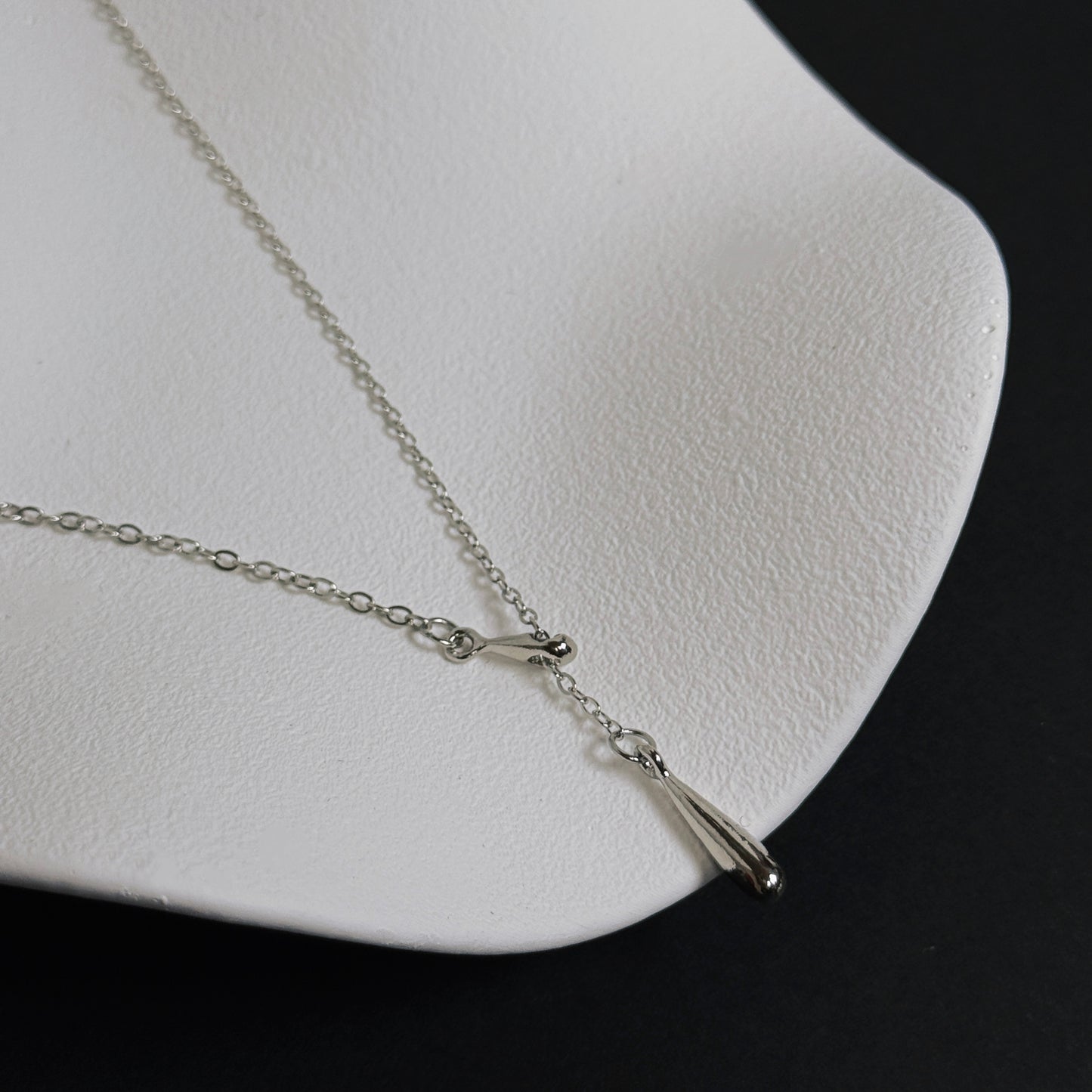 法式垂墜項鍊｜